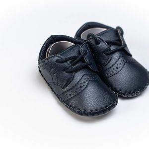 Baby Boy Dressy Crib Shoes Size 3-6m